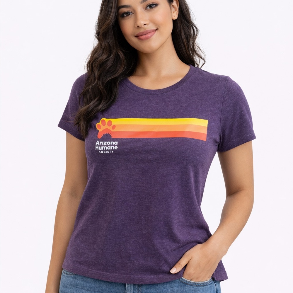 Arizona Humane Society Women’s Graphic T-Shirt, size Small, EUC